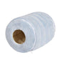 Light blue cozy pet house with small rabbit fur material and round entrance for small pets