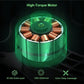 Massage Gun Deep Tissue Percussion Massager For Athletes,Handheld Body Back Muscle Massager Gun With 8 Massage Heads - The Peppermint Room