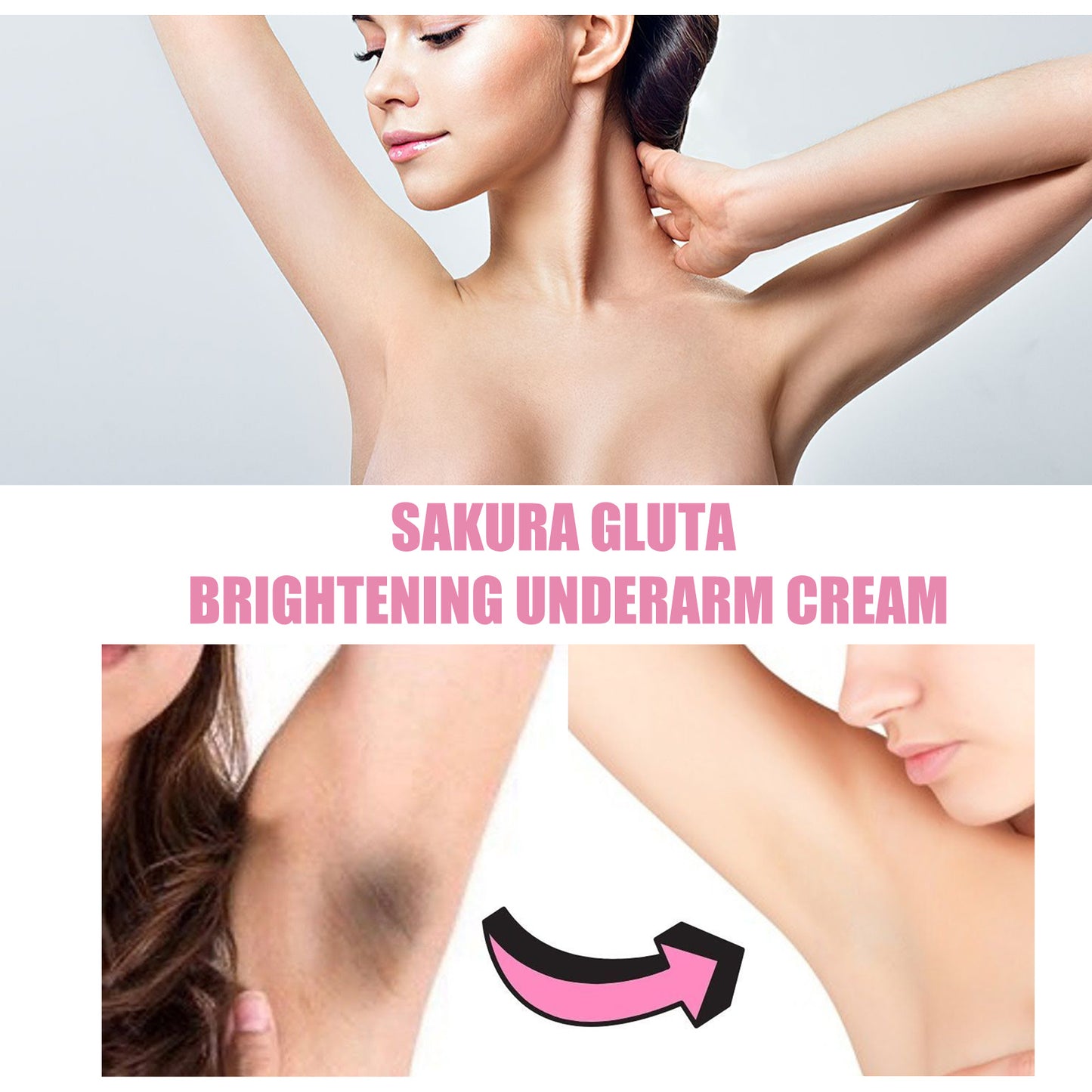 Hoygi Brightening Underarm Cream Lightens Dark Joints, Elbows And Armpits, Whitens Skin, Moisturizes And Beautifies Creams - The Peppermint Room