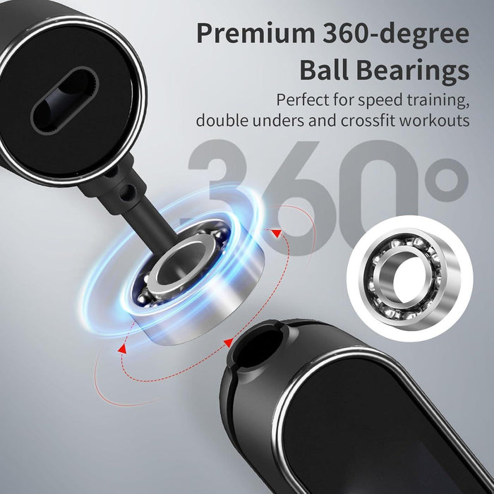 2-in-1 Digital Cordless Skipping Rope – Adjustable