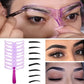 8pcs Eyebrow Stencils, Eyebrow Shaping Kit, Eyebrow Template, 8 Styles Reusable Eyebrow Stencil With Handle - The Peppermint Room