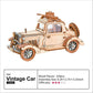Robotime Rolife Vintage Car 3D wooden puzzle model for kids and children assembly craft toy