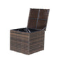 Wicker Patio Furniture Storage Box - The Peppermint Room