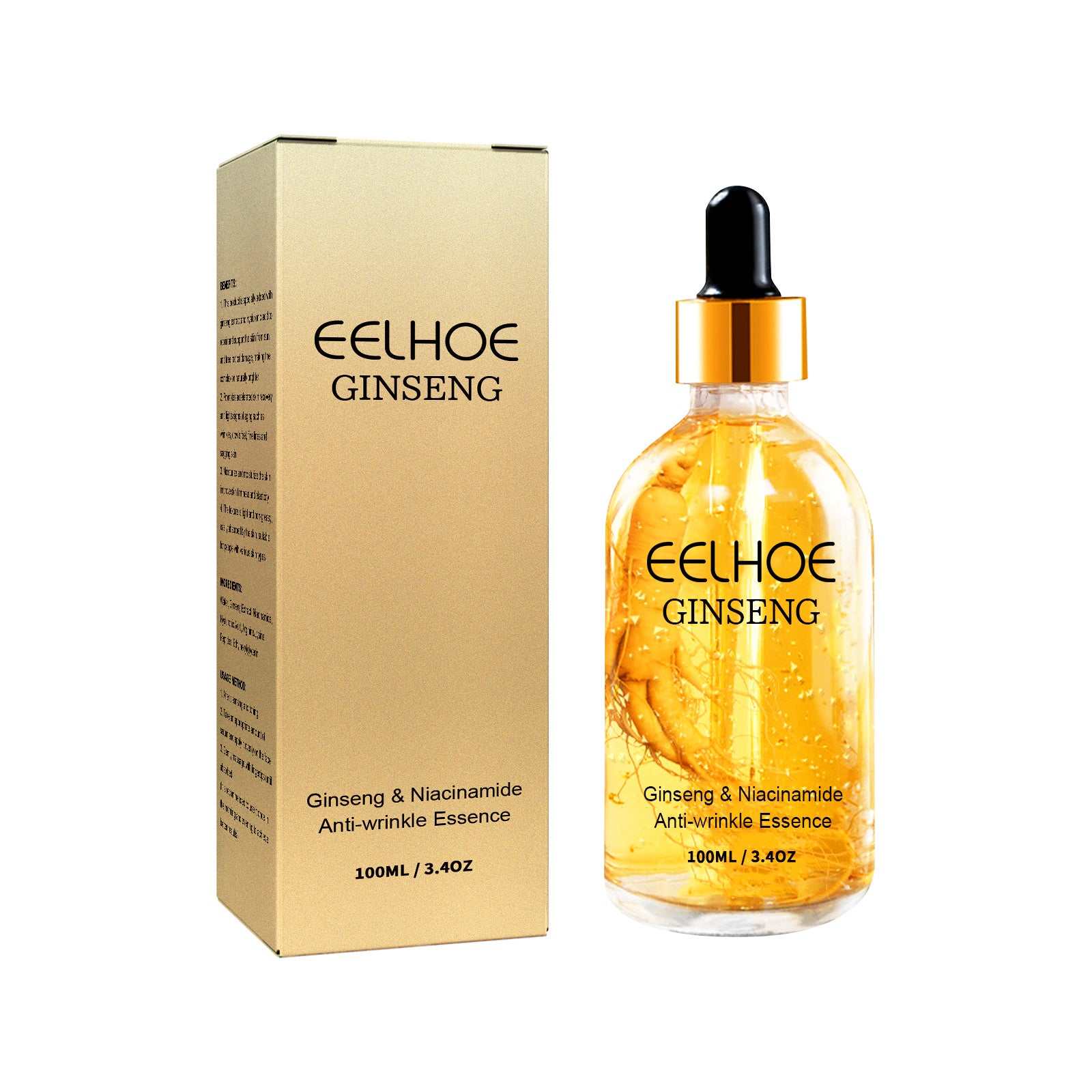 EELHOE Ginseng Essence For Fading Fine Lines, Firming Face, And Moisturizing Skin Serum - The Peppermint Room