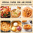 200pcs Air Fryer Paper Liners – 6.3in Non-Stick Round