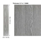5m self-adhesive wood effect vinyl floor planks tiles with gray wood grain texture for bathroom and home decor