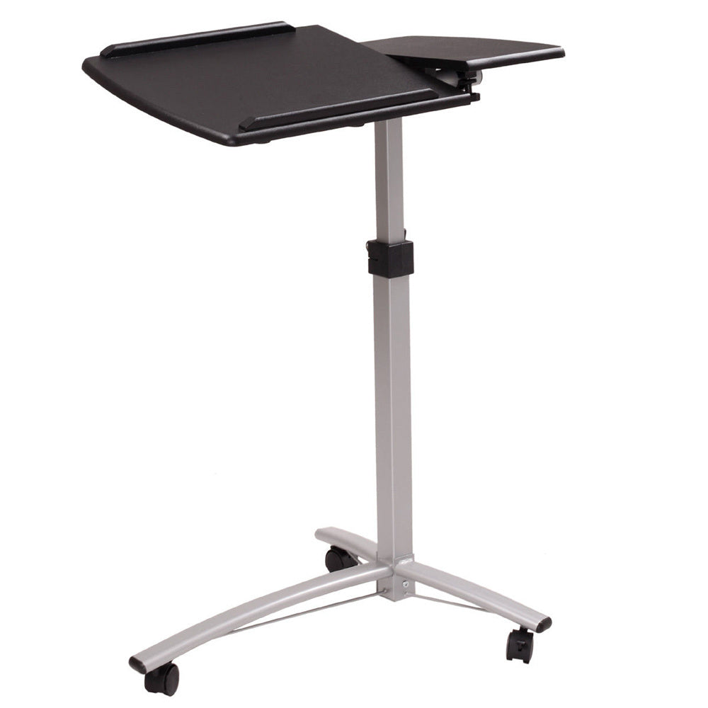 Home Multifunctional Height-Adjustable Computer Desk Black - The Peppermint Room