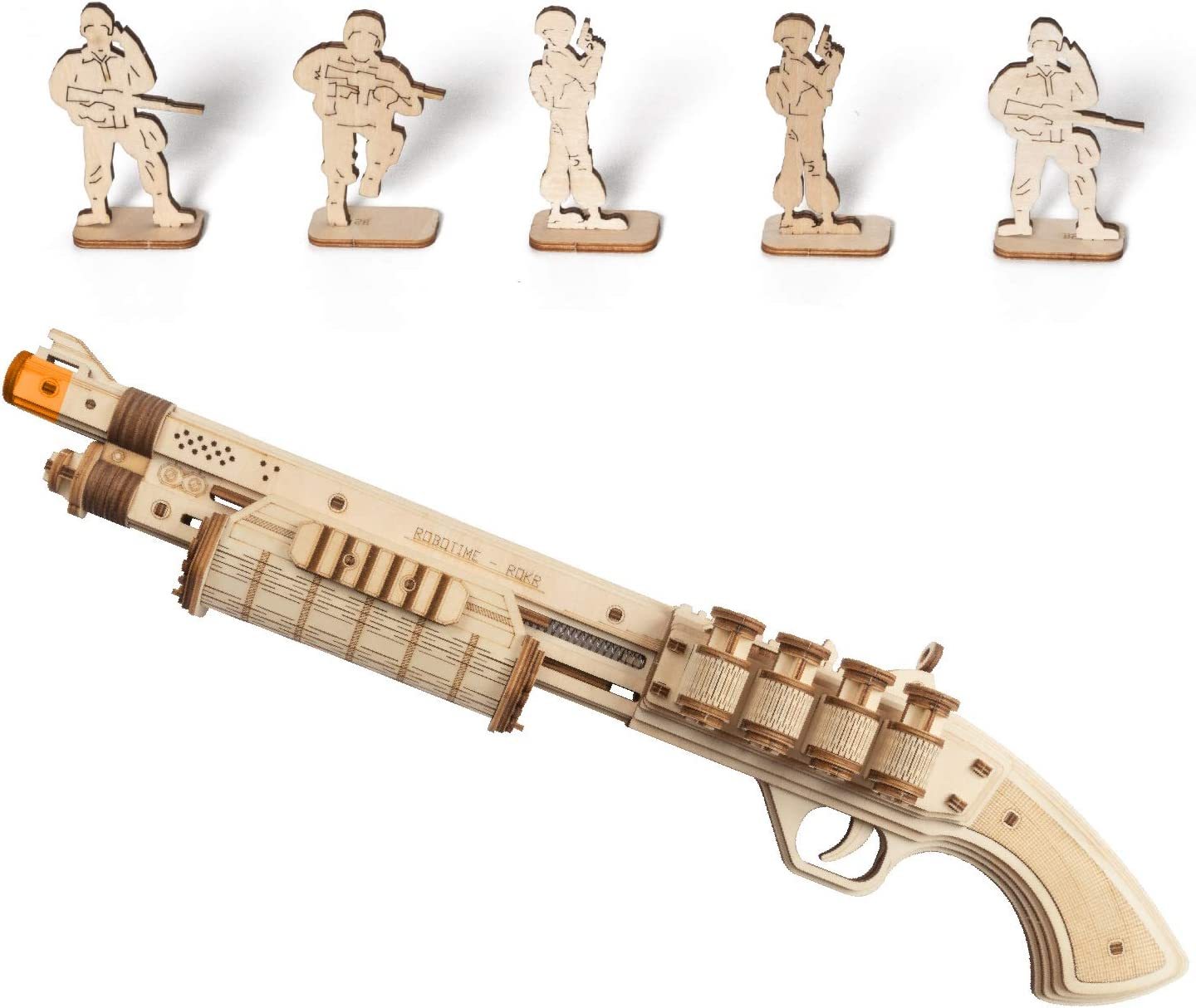 Robotime Gun Blocks Model Buliding Kit Toys Gift For Children Kids Boys Birthday Gift - The Peppermint Room