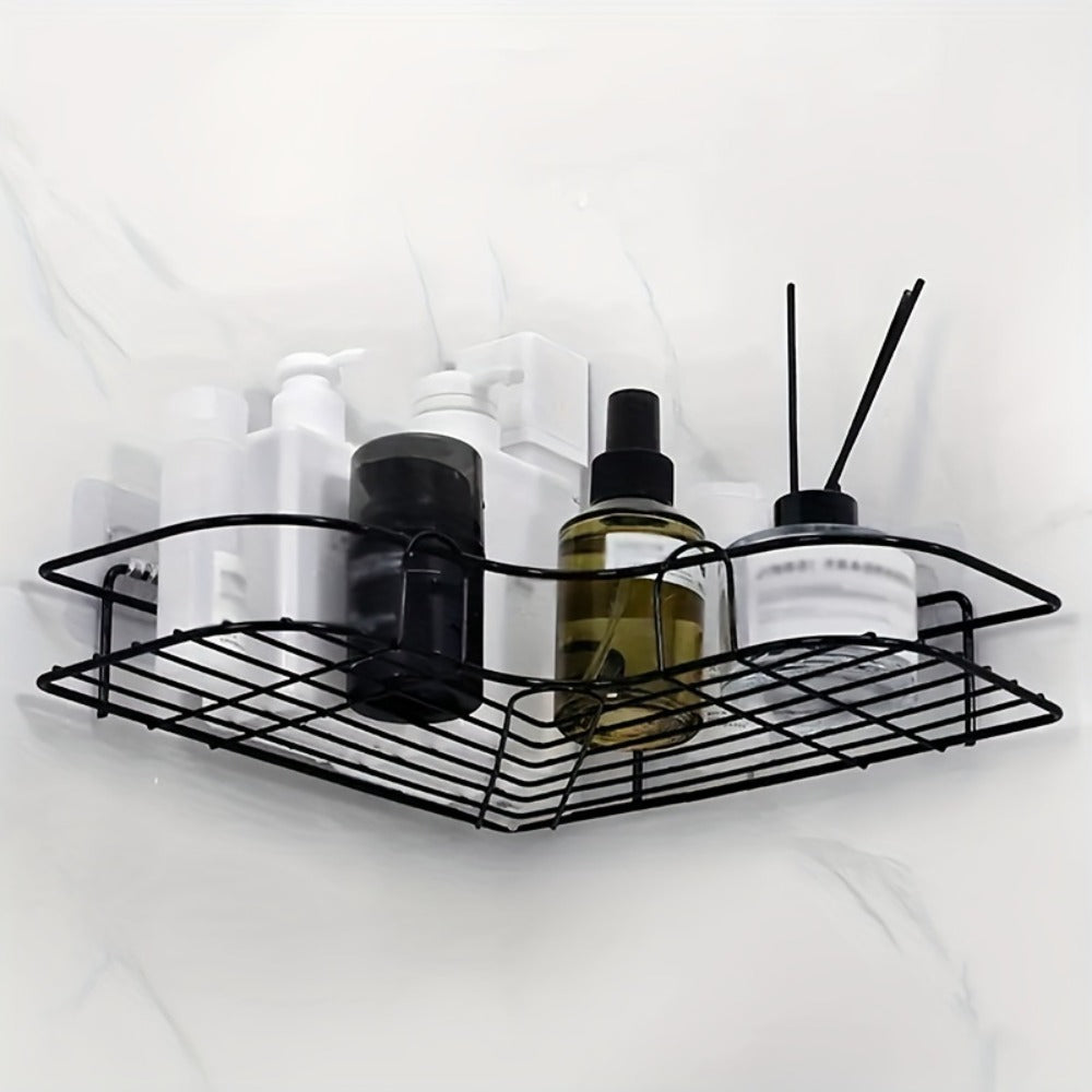 Wall Mounted Shower Caddy – No Drill Shelf