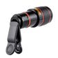 HD 8X Clip On Optical Zoom Telescope Camera Lens For Universal Mobile Cell Phone - The Peppermint Room