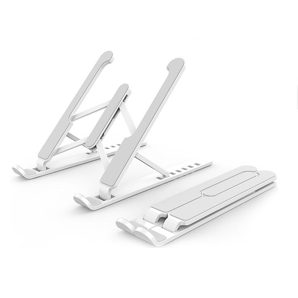 Adjustable Non-slip Laptop Stand Support Holder Base Riser 6 Gears Height Notebook Cooling Stand Portable For 11-17 Inch Tablet - The Peppermint Room