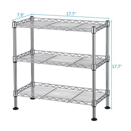 Three Story Kitchen Mini Home Shelf 450x200xH450mm - The Peppermint Room