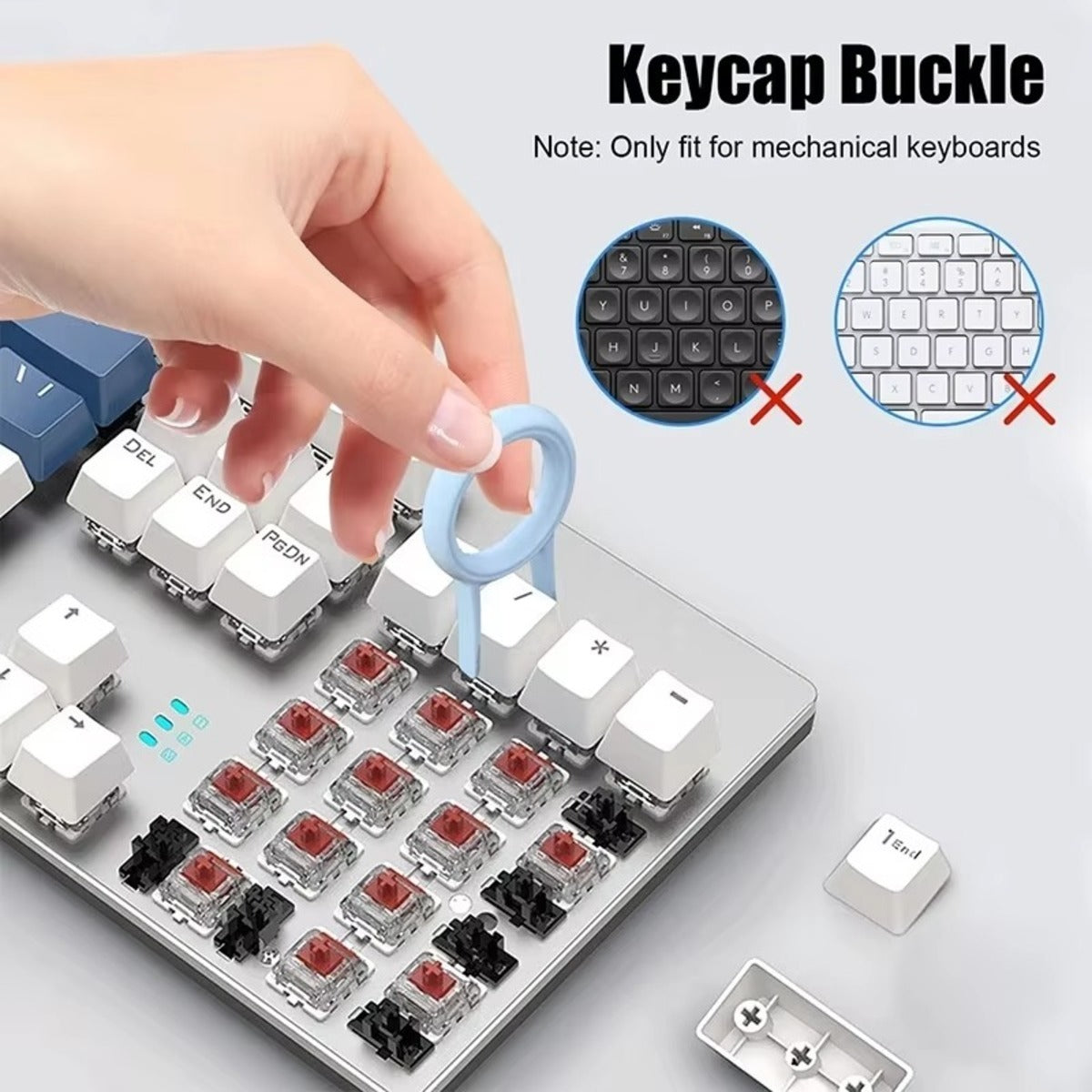 7 In 1 Computer Keyboard Cleaner Brush Kit Earphone Cleaning Pen For Headset Keyboard Cleaning Tools Cleaner Keycap Puller Kit - The Peppermint Room