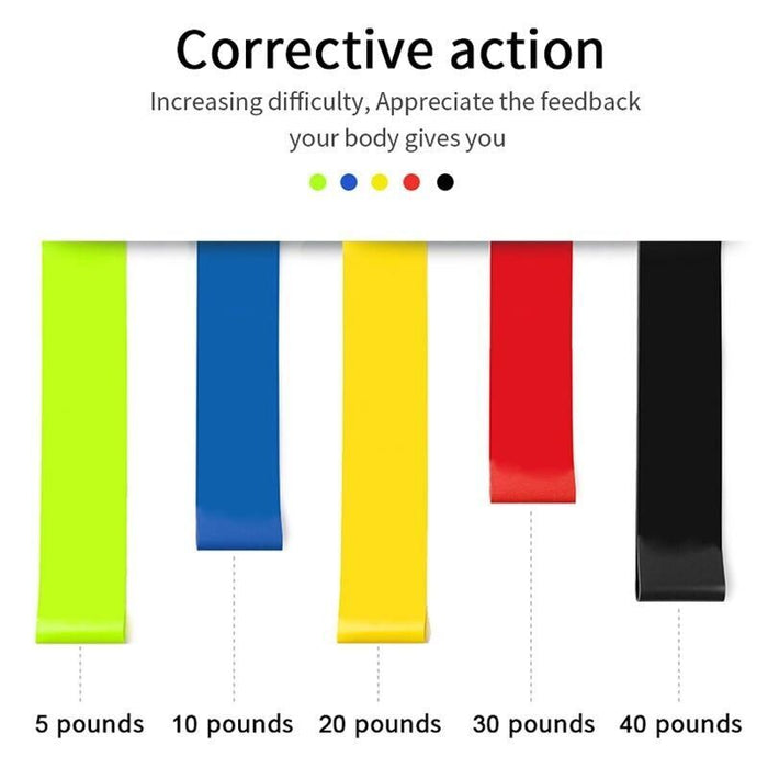 5-Piece Resistance Bands Set – Full-Body Workout