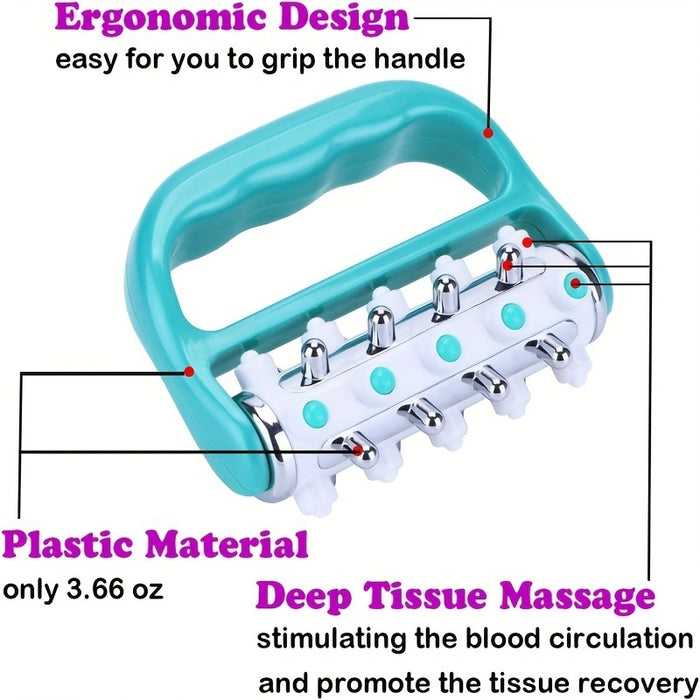 Cellulite Massager Fascia Release And Muscle Massage Roller Mini Trigger Point Deep Tissue Myofascial Release Tool Body Massager For Men And Women - The Peppermint Room