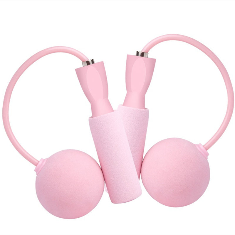 Training Jump Rope Set Fitness Jump Ropes And Silicone Handles For Women Men Kids With Speed Cordless Ball Adjustable Anti-Tangle PVC Wire Rope For Fitness Crossfit Indoor Outdoor Workout - The Peppermint Room