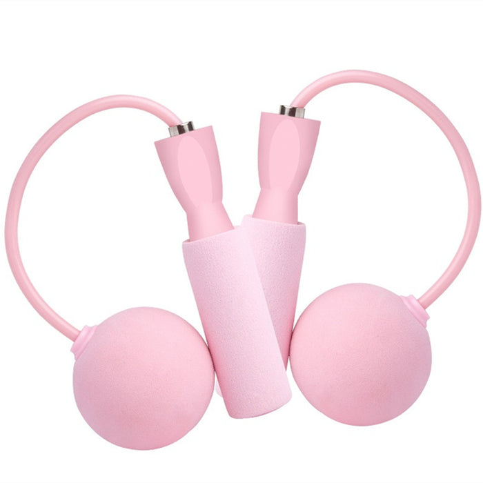 Training Jump Rope Set Fitness Jump Ropes And Silicone Handles For Women Men Kids With Speed Cordless Ball Adjustable Anti-Tangle PVC Wire Rope For Fitness Crossfit Indoor Outdoor Workout - The Peppermint Room