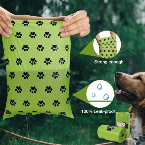 540 Bags High Quality Heavy Duty Large Biodegradable Dog Poo Bags Eco Poo Waste - The Peppermint Room