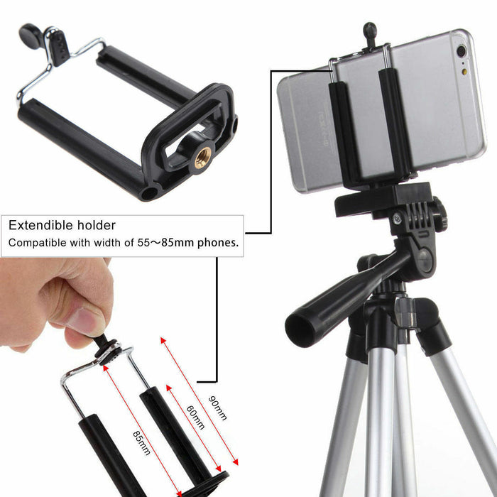Professional Camera Tripod Stand Holder Mount For Cell Phone, Portable Tripod, Mobile Phone Live Stream Holder, Camera Tripod - The Peppermint Room