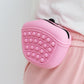 Bag Silicone Feed Dogs Treat Pouch Pet Training Bag Bundle Pocket Waist Pack Pet Portable Dog Training Waist Bag Treat Snack Bait Dogs Soft Washable Outdoor Feed Storage Pouch Food Reward Silica Bags - The Peppermint Room