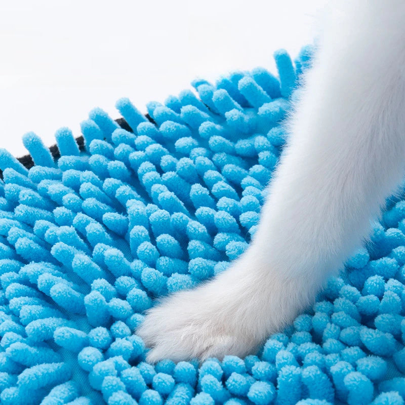 Absorbent Dog Towel, Microfiber Quick Drying Towel Machine Washable With Hand Pockets Pet Towel For Medium Large Dog Super Absorbent Pet Towel Quickly Dry - The Peppermint Room