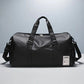 Sport Fitness Bag, Travel Bag, Black Stylish Business Travel Bag, Separate Shoe Depot, Zip Off, For Gym, Sport, Travel, Waterproof - The Peppermint Room
