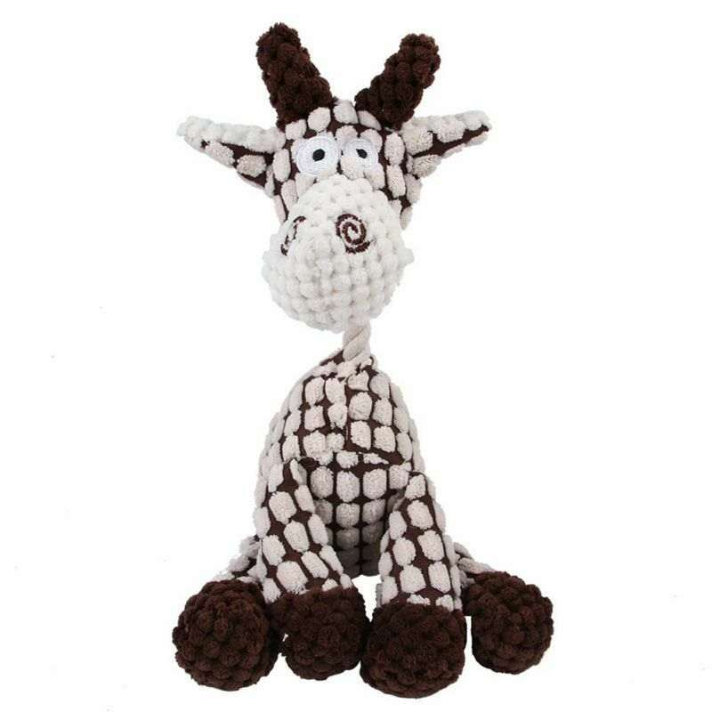 soft plush dog toy play squeaky chew toy for puppies and dogs