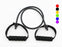 Latex Resistance Bands Workout Exercise Yoga Crossfit Fitness Tubes Pull Rope Fitness Exercise Equipment Tool