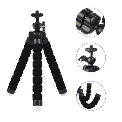 Flexible Small Octopus Mount Mini Tripod Bluetooth Remote Stand Holder I Phone - The Peppermint Room