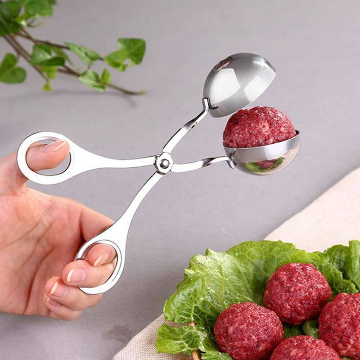 Stainless Steel Meatball Maker – Non-Stick Spoon