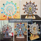 Robotime DIY Wooden Rotatable Ferris Wheel Model With Playing Music Toys For Children Birthday TGN01 - The Peppermint Room