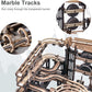 Robotime ROKR Marble Night City 3D wooden puzzle marble track assembly model toy for kids
