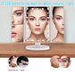 Foldable LED Mirror Illuminated Make Up Mirror Cosmetic Vanity With Light Stand - The Peppermint Room