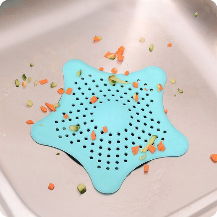 3pcs Silicone Starfish Drain Filters – Hair Catchers