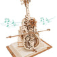 Robotime ROKR Magic Cello 3D wooden mechanical music box puzzle with moveable stem and intricate gear design