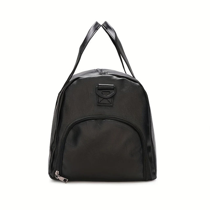 Sport Fitness Bag, Travel Bag, Black Stylish Business Travel Bag, Separate Shoe Depot, Zip Off, For Gym, Sport, Travel, Waterproof - The Peppermint Room