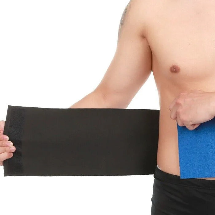 Waist Trimmer Belt Sweat Band Wrap Ab Stomach Weight Loss Fat Burner Slimming - The Peppermint Room