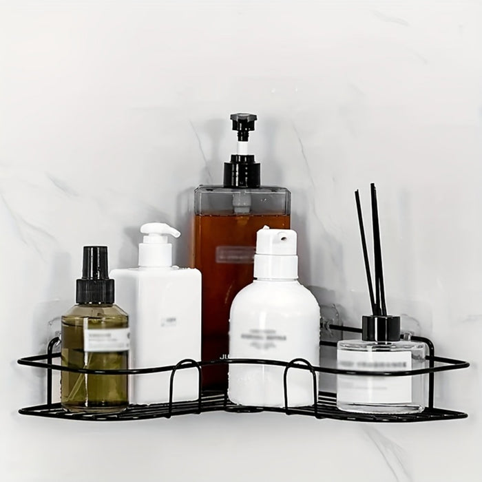 Wall Mounted Shower Caddy – No Drill Shelf