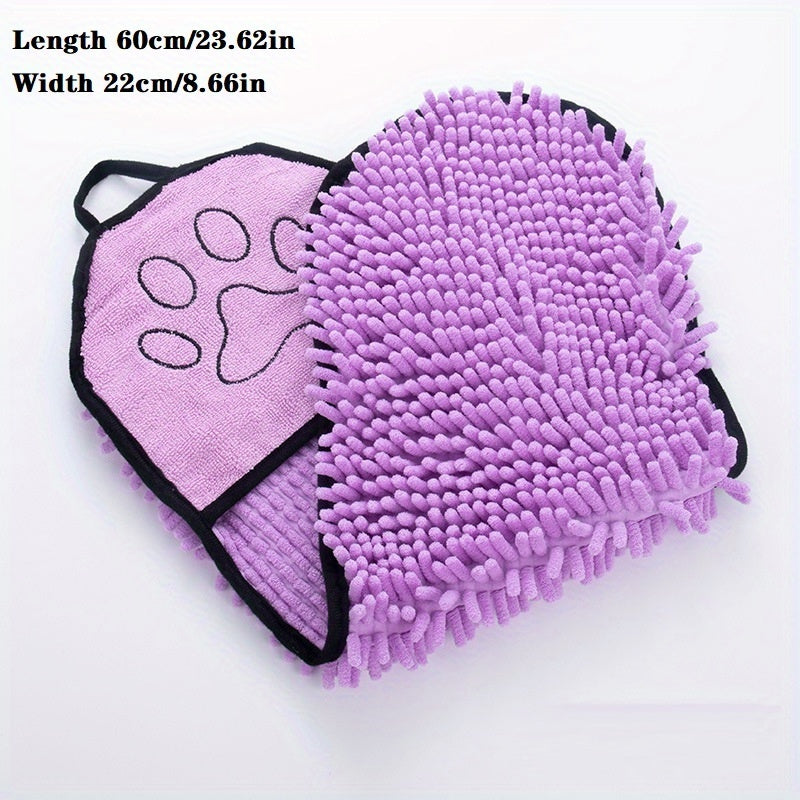 Absorbent Dog Towel, Microfiber Quick Drying Towel Machine Washable With Hand Pockets Pet Towel For Medium Large Dog Super Absorbent Pet Towel Quickly Dry - The Peppermint Room