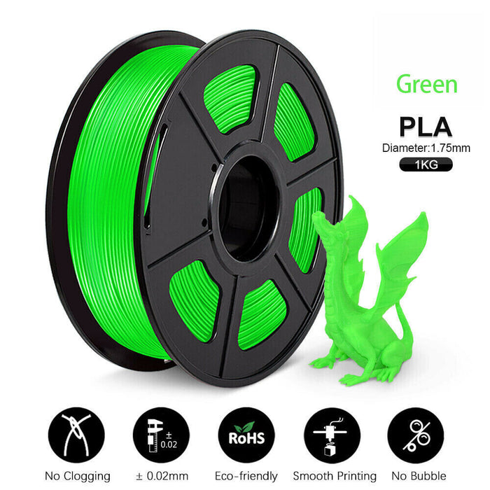 3D Printer Consumables PLA Plus 1.75mm 1KGRoll High Temperature Roll Printing Color - The Peppermint Room