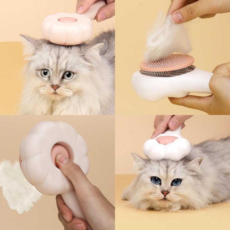 Pet Massage Hair Removal Comb, Paw ShapedPet Grooming Brush, PetHair Remover, Dog & CatGrooming Supplies Viral Dogvacuum Pethairremover Tool - The Peppermint Room