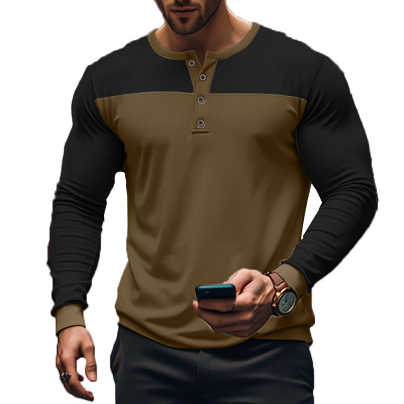 American Slim Fit Commute Henley Shirt - The Peppermint Room
