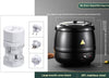 Stainless Steel Insulation Pot Stew Bucket Hotel Soup Pot Electric Heating Soup Pot - The Peppermint Room