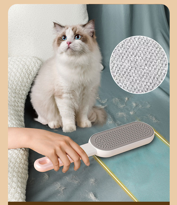 Double-Sided Clothing Pet Dust Hair Removal Brush Pet Hair Remover For Couch Pet Hair Remover For Laundry Car Carpet Clothes Dog Hair Remover Brush Cat Hair Remover - The Peppermint Room