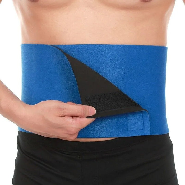 Waist Trimmer Belt Sweat Band Wrap Ab Stomach Weight Loss Fat Burner Slimming - The Peppermint Room