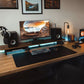 Black 90x40cm Extra Large Anti Slip Gaming Mouse Mat PC Laptop Keyboard Desk Pad - The Peppermint Room