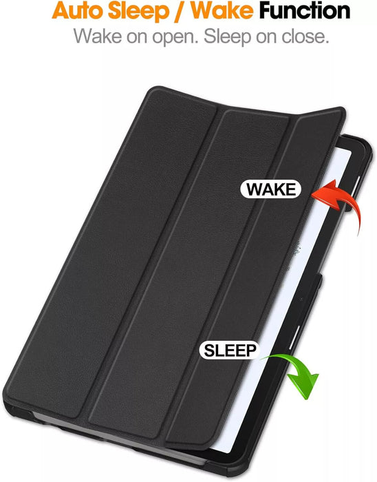 11in For Galaxy Tab A9 PLUS  2023 Leather Smart Cover Flip Tablet Case - The Peppermint Room