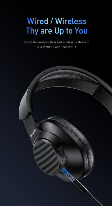 AWEI ANC Active Noise Cancelling Bluetooth Headset - The Peppermint Room