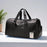 Sport Fitness Bag, Travel Bag, Black Stylish Business Travel Bag, Separate Shoe Depot, Zip Off, For Gym, Sport, Travel, Waterproof - The Peppermint Room