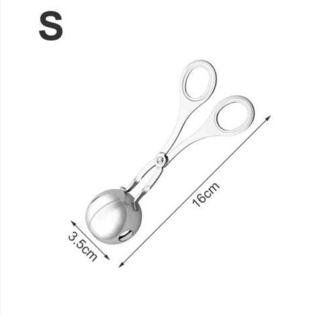 Stainless Steel Meatball Maker – Non-Stick Spoon